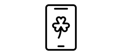 Image for Smartphone Clover Mobile Phone Cricut SVG Design