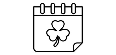 Image for Free St Patricks Day Clover Irish Cricut SVG Design