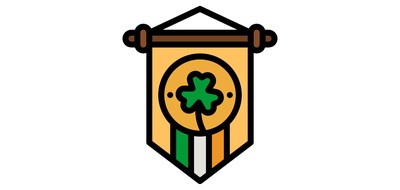 Image for St Patricks Day Flag  Cricut SVG Design