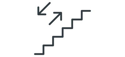 Image for Stairs Arrows Staircase Cricut SVG Design