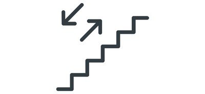 Image for Stairs Arrows Staircase Cricut SVG Design