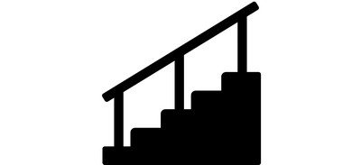 Image for Stairs Up Down Cricut SVG Design