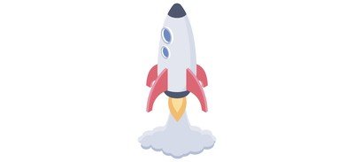 Image for Rocket Launch Missile Startup Symbol Cricut SVG Design