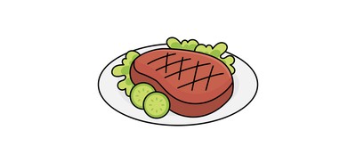 Image for Free Steak  Cricut SVG Design