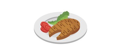 Image for Steak Beefsteak Meat Cricut SVG Design