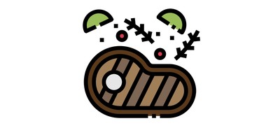 Image for Free Steak Food Meat Cricut SVG Design