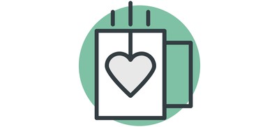 Image for Steaming Coffee Heart Cricut SVG Design