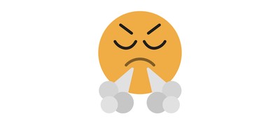 Image for Steaming Angry Emoji Cricut SVG Design