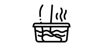 Image for Steaming Foot Bath Cricut SVG Design