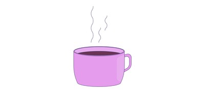 Image for Steaming mug of coffee  Cricut SVG Design