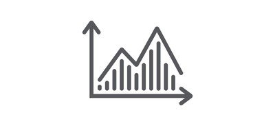 Image for Stock Chart Graph Cricut SVG Design