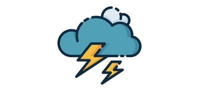 Image for Storm Thunder Cloud Cricut SVG Design