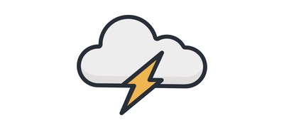 Image for Storm Cloud Cloudy Cricut SVG Design