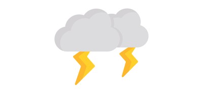 Image for Free Storm Thunder Cloud Cricut SVG Design