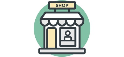 Image for Street Shop Kiosk Cricut SVG Design