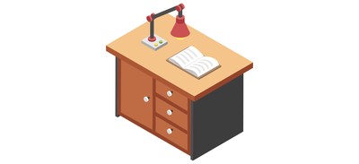 Image for Study Table Office Desk Study Desk Cricut SVG Design