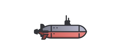 Image for Submarine Sea Ocean Cricut SVG Design