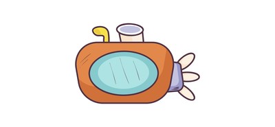 Image for Submarine Underwater Torpedo Undersea Cricut SVG Design