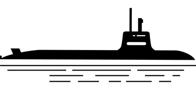 Image for Submarine Navy Vehicle Military Vehicle Cricut SVG Design