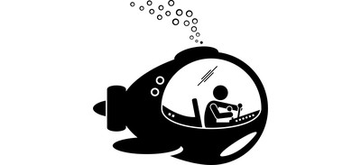 Image for Submarine Diving Future Cricut SVG Design