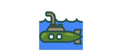 Image for Submarine Marine Underwater Cricut SVG Design