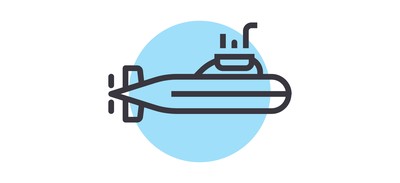 Image for Submarine Nautical Navy Cricut SVG Design