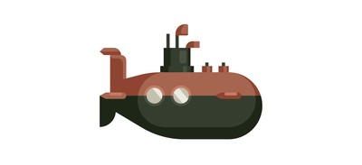 Image for Submarine Marine Sea Cricut SVG Design