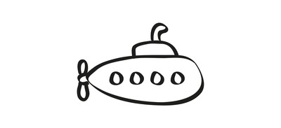 Image for Nautical Submarine Underwater Cricut SVG Design