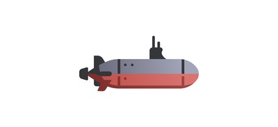 Image for Submarine Sea Ocean Cricut SVG Design
