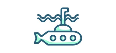 Image for Submarine Marine Underwater Cricut SVG Design