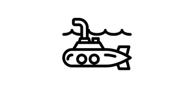 Image for Submarine Marine Underwater Cricut SVG Design