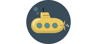 Image for Submarine Sea Ship Cricut SVG Design