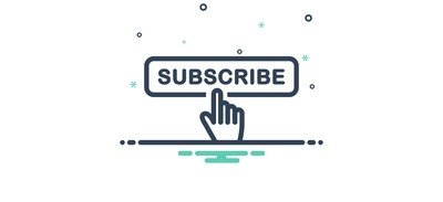 Image for Subscribe Subscription Button Cricut SVG Design