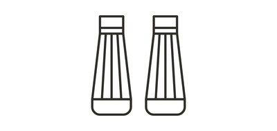 Image for Sugar Salt Bottle Cricut SVG Design