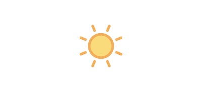 Image for Free Sun Weather Cricut SVG Design