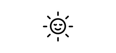 Image for Free Sun Smiley Sunshine Cricut SVG Design