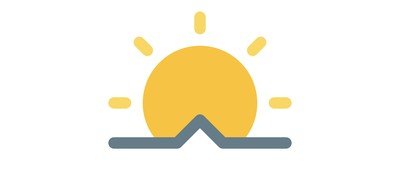 Image for Sunrise Weather Cricut SVG Design