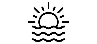 Image for Free Sunrise Sunset Beach Cricut SVG Design
