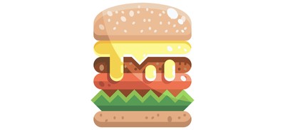 Image for Super Burger Burger Humburger Cricut SVG Design