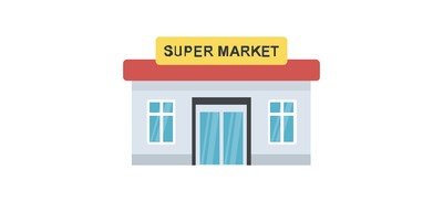 Image for Supermarket Marketplace Shop Cricut SVG Design