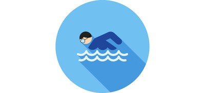 Image for Swimming Person Man Cricut SVG Design