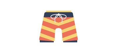 Image for Swimming Trunks Shorts Cricut SVG Design