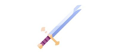 Image for Free Sword Battle Medieval Cricut SVG Design