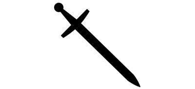 Image for Sword Blade Knight Cricut SVG Design