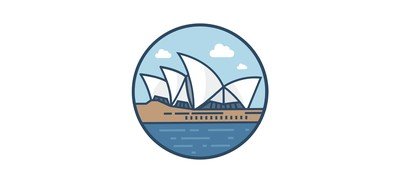 Image for Sydney Famous Building Landmark Cricut SVG Design