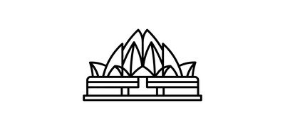 Image for Sydney Opera Australia Cricut SVG Design