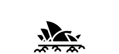 Image for Australia Landmark Opera Cricut SVG Design