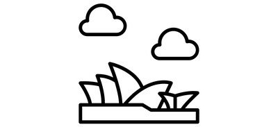 Image for Sydney Sydney Opera House Opera House Cricut SVG Design