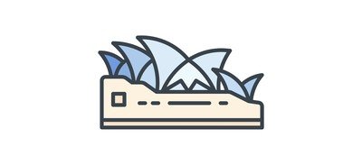 Image for Sydney Australia Landmark Cricut SVG Design