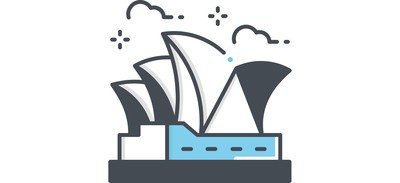 Image for Sydney Opera House Sydney Opera House In Australia Opera House Cricut SVG Design